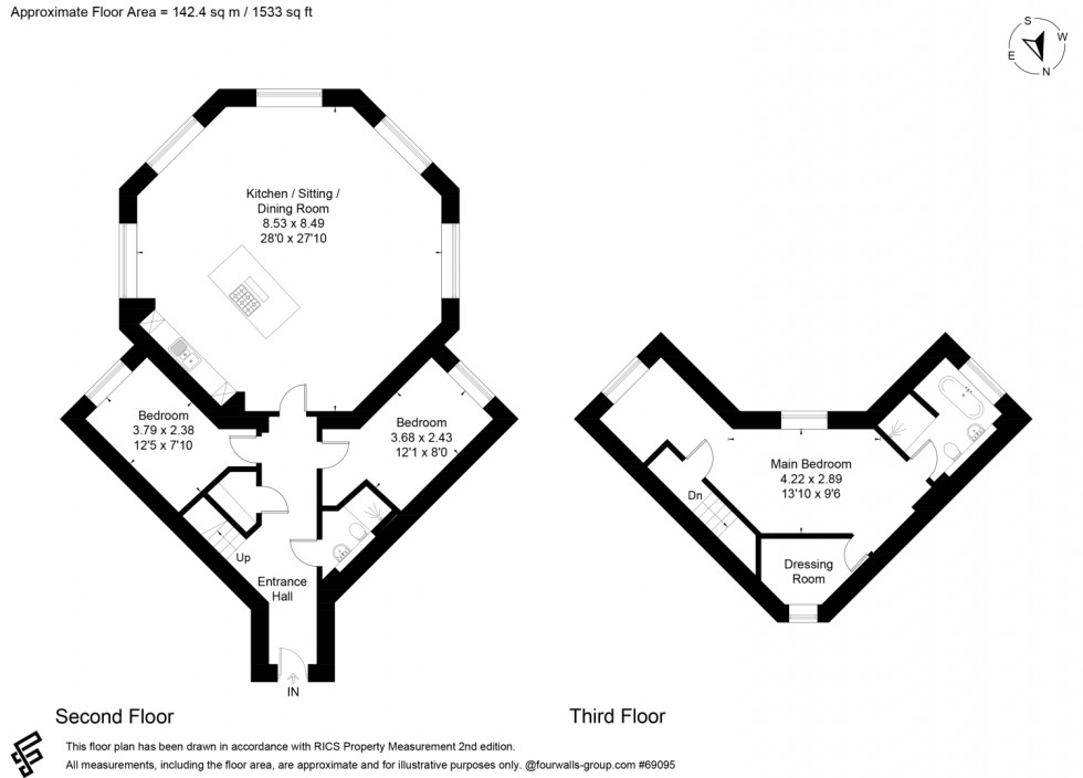 Floorplan for The General Guinea Street, Bristol, Avon, BS1